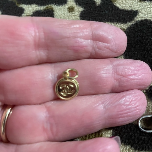 Cute CC Charm zipper pull but on a necklace - Picture 2 of 3